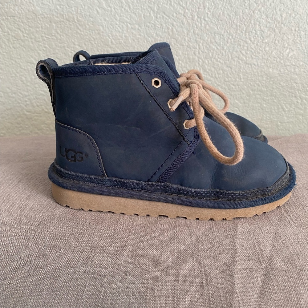UGG Kids Blue Boots Neumel
